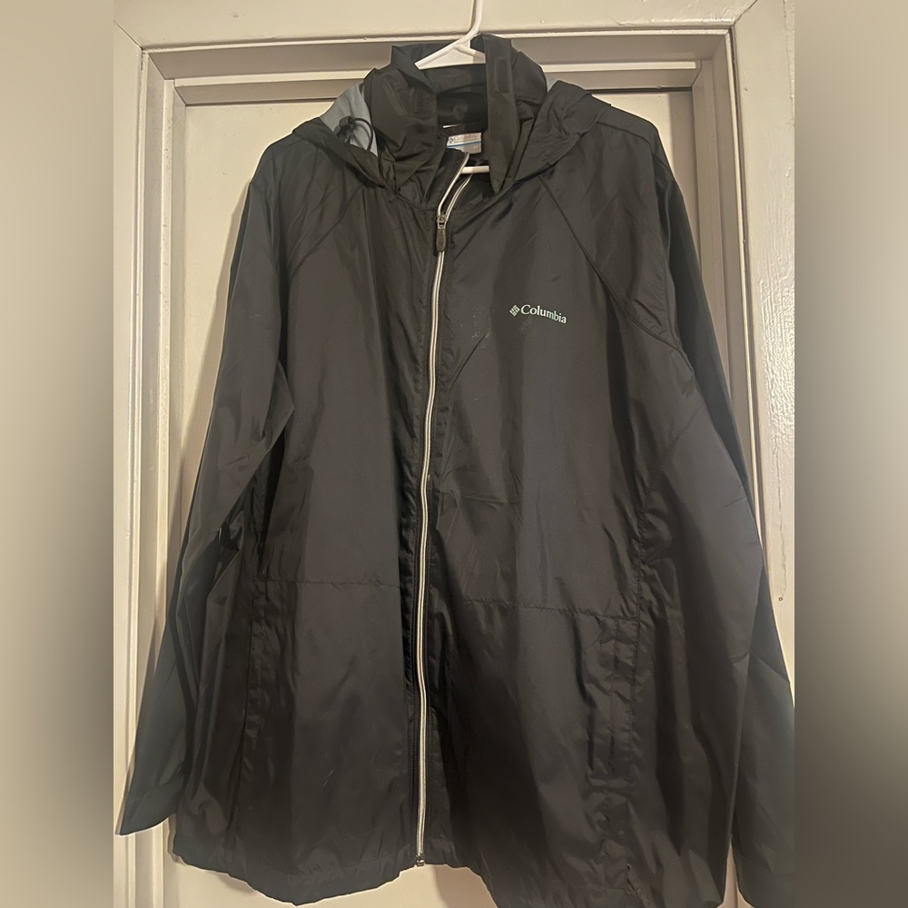Columbia Black Hooded Jacket